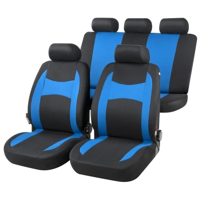 Imagen de WALSER Fairmont 13419 Cubreasiento azul/negro Poliéster delante y detrás RENAULT: LAGUNA 2, VOLKSWAGEN: Bora Variant, OPEL: Astra H Hatchback norauto,