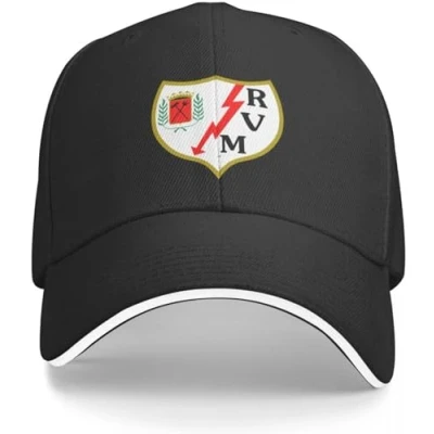 Imagen de BDJYHACP Gorra de béisbol Snapback Sombrero para el Sol Rayo Vallecano Hombres y Mujeres Lujo Novedad Regalo cumpleaños
