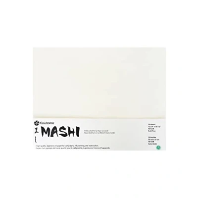 Imagen de Yasutomo Papel Mashi 13 3/4 x 10 1/2 pulgadas, 20 hojas (6 MA)