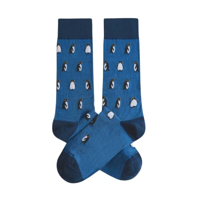 Imagen de Jimmy Lion Penguins Calcetines, Talla: 36 40, Blue