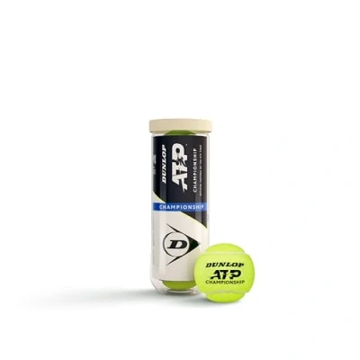 Imagen de DUNLOP Campeonato ATP de Pelotas Tenis : para Arena, Pista Dura y césped (3 Pelotas)