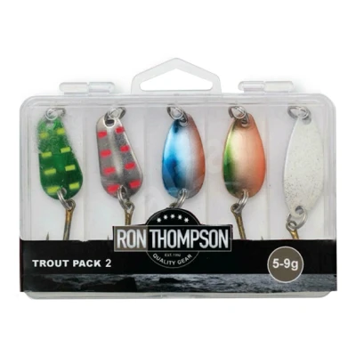 Imagen de Ron Thompson Trout Pack in Box, 5 pcs 2 Cuchara de pesca