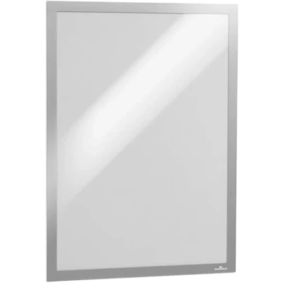 Imagen de Durable 483823 Marco informativo Duraframe (A3, autoadhesivo con cierre magnético) 1 pieza, plata