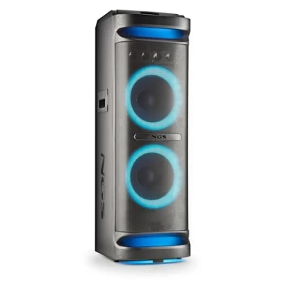 Imagen de Altavoz Portátil Inalámbrico Ngs Wild Space 3 Bluetooth/usb/aux In 800w Rms Negro