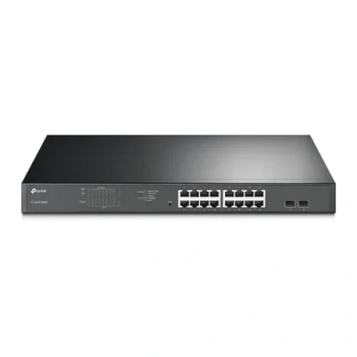 Imagen de TL SG1218MPE switch Gestionado Gigabit Ethernet (10/100/1000) Negro Energía sobre (PoE)
