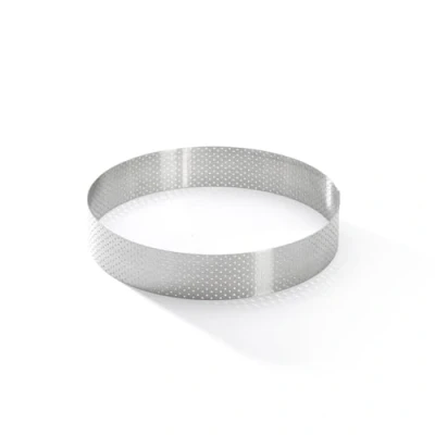 Imagen de De Buyer, Aro tarta perforado ø18,5 x 3,5 alt. cm 3098.07