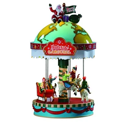 Imagen de Lemax 94525 Carnaval Sights &amp; Sounds: Carrusel de Navidad
