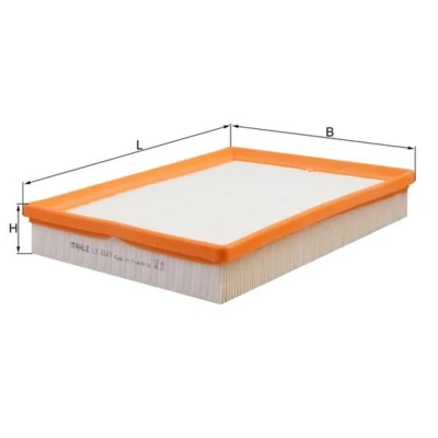 Imagen de MAHLE ORIGINAL LX 4849 Filtro de aire 42,3 205 267,6 Cartucho filtrante FORD: Focus Mk4 Berlina, Hatchback, Turnier
