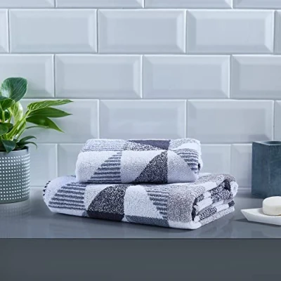 Imagen de Fusion Hendra Toalla de baño (100% algodón, 70 x 130 cm), Color monocromático