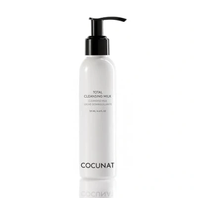Imagen de COCUNAT Total Cleansing Milk Leche Desmaquillante Limpia en Profundidad Elimina Maquillaje Waterproof No irrita Todo tipo de pieles Piel suave 125 mll