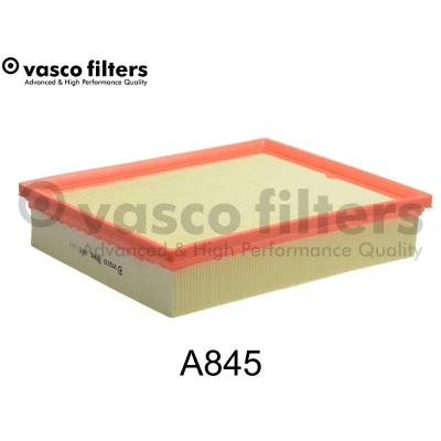 Imagen de DAVID VASCO A845 Filtro de aire 58mm 232mm 285mm rectangular Cartucho filtrante SEAT: Ibiza 4 Sportcoupe, Toledo 4, VOLKSWAGEN: Polo V Hatchback
