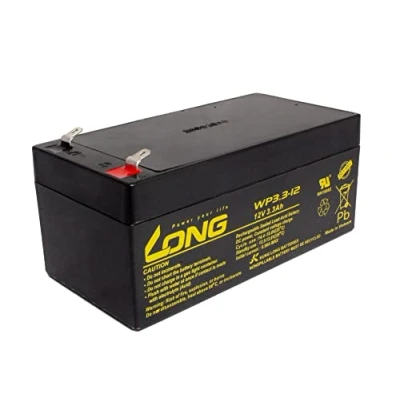 Imagen de Kung Long WP3.3 12 Batería de plomo (12 V, 3,3 Ah, sin mantenimiento)
