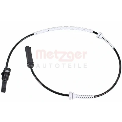 Imagen de METZGER 09001612 Sensor de ABS Eje delantero, izquierda, derecha 2polos