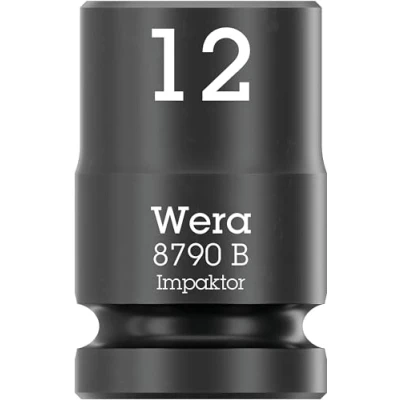 Imagen de Wera 05005503001 8790 B Impaktor Inserto de llave vaso con arrastre 3/8&quot;, 12 x 30 mm