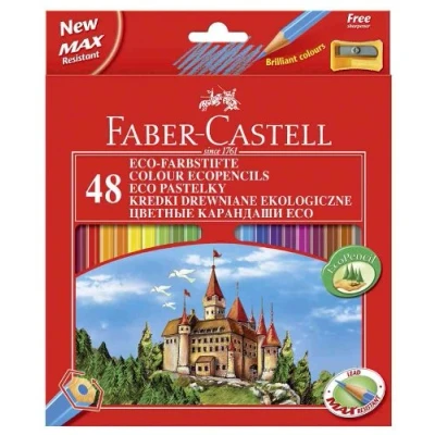 Imagen de Faber Castell 120148 Pack de 48 lápices y sacapuntas