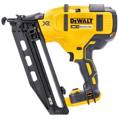 Imagen de DEWALT DCN660N XJ Clavadora de acabado 18V XR Li Ion, Motor sin escobillas, Herramienta eléctrica cable, Diseño compacto y ergonómico, Modo disparo único, Batería larga duración