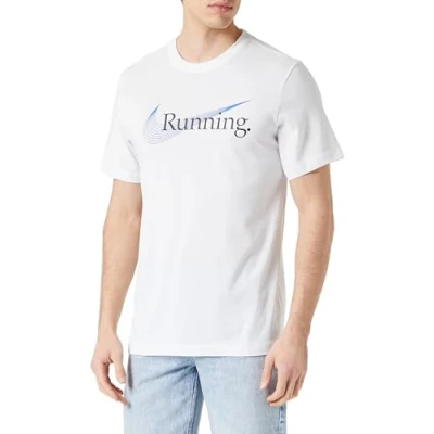 Imagen de Nike Performance Drifit Heritage Camiseta deportiva, Hombre, Talla: Large, Summit white