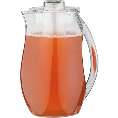 Imagen de jarra de zumo/agua APS para bebidas con tubo agua helada dimensiones: 13 x 19 cm, altura: 27 volumen: 2,8 l