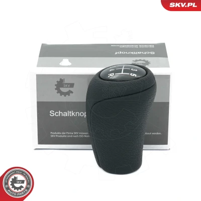 Imagen de ESEN SKV 63SKV061 Pomo palanca de cambios 5 velocidades cuero MAZDA: 3 Berlina, Hatchback, 6 Hatchback