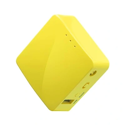 Imagen de GL.iNet GL MT300N V2(Mango) Mini enrutador WiFi VPN de Bolsillo inalámbrico portátil Viaje Punto Acceso/Extensor/Wds OpenWrt 2 Puertos Ethernet Abierta/Wireguard USB 2.0