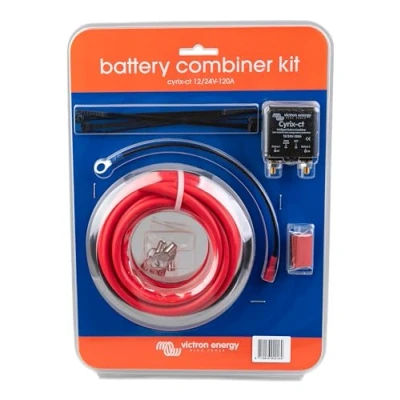 Imagen de Victron Energy Cyrix ct Kit 12/24 Voltios 120 amperios Combinador de Baterías