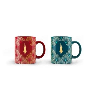 Imagen de Bialetti Juego de 2 tazas Deco Glamour, porcelana, 330 ml