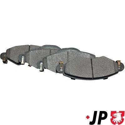 Imagen de JP GROUP 4863600910 Juego de pastillas freno Eje delantero con avisador acústico desgaste TOYOTA: Yaris I Hatchback, Verso