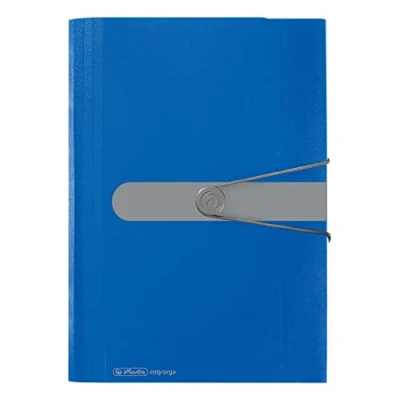 Imagen de Herlitz 11208402 Carpeta fuelle (A4, 12 compartimentos), color azul
