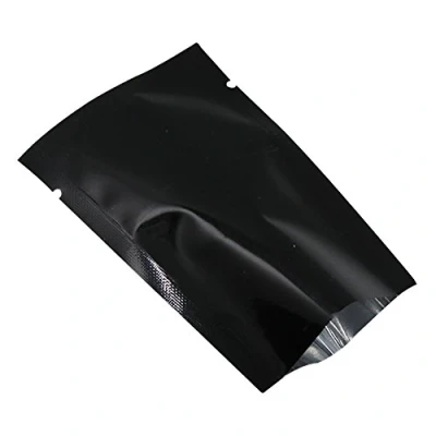 Imagen de WACCOMT Pack 200 bolsas selladas al vacío para alimentos, embalaje con muescas (negro, 6 x 9 cm (2,3 3,5 pulgadas)