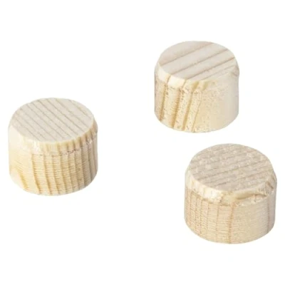 Imagen de wolfcraft 50 plaquitas cónicas, Ø 15 mm I 2940000 para Mejorar y Reparar Defectos en la Madera