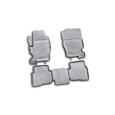 Imagen de Element EXP.NLC.28.05.210h Alfombrillas de Goma Interior del Coche para Land Rover Discovery 4, 2010 2014, Color Negro