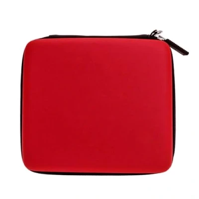 Imagen de OSTENT Bolsa de Viaje Hard Carry Funda Compatible con Consola Nintendo 2DS Color Rojo