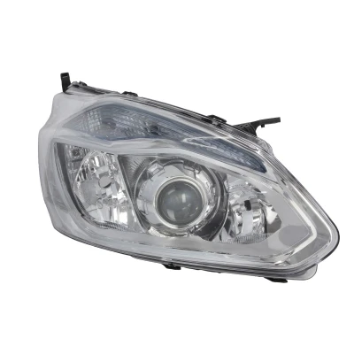 Imagen de TYC 20 15315 05 2 Faros derecha H7/H1, H15 cromo con luz diurna, de curva dinámica para circulación por la electromotor