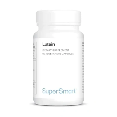 Imagen de Lutein 20 mg Salud ocular Ayuda a la función visual Extracto de rosa mosqueta estandarizado al 25% luteína libre Antioxidante Vegano Sin OGM Supersmart