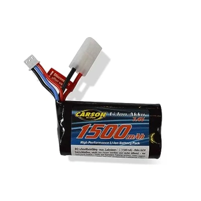 Imagen de Carson Li ion FE line 7.4V 1500mAh, batería de repuesto para vehículos RC, accesorios, 500608199