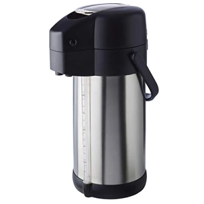 Imagen de APS Caraffa Termica con pompa Premium in 18/8 Acciaio Inossidabile e polipropilene, Ø 15 cm, altezza: 37 3 litri