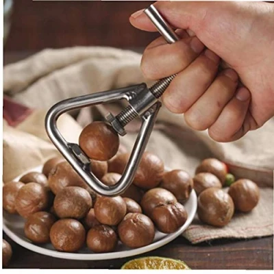 Imagen de Angoter Manual de Nuez Macadamia Nut abridor Máquina Cascanueces la Sheller Herramienta Accesorios Abertura Cocina