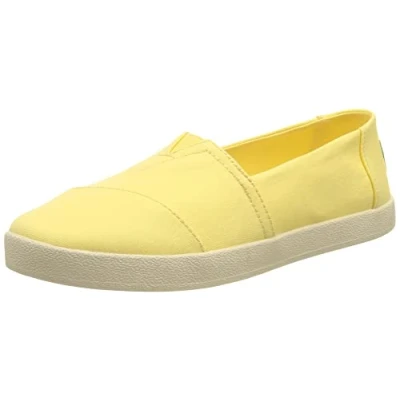 Imagen de TOMS Mujer Avalon Zapatillas deportivas, Amarillo, 36.5 EU
