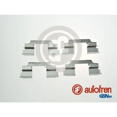 Imagen de AUTOFREN SEINSA D42885A Kit de accesorios, pastillas frenos MERCEDES BENZ: Clase C Berlina, T modell, B, RENAULT: Kangoo II Express