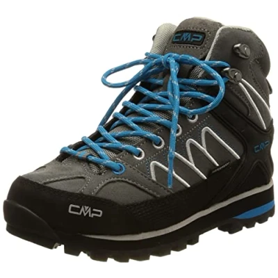 Imagen de CMP Moon Mid Wmn Trekking Shoe Wp, Zapatillas de caminar, Mujer, Graffite Hawaian, 38 EU