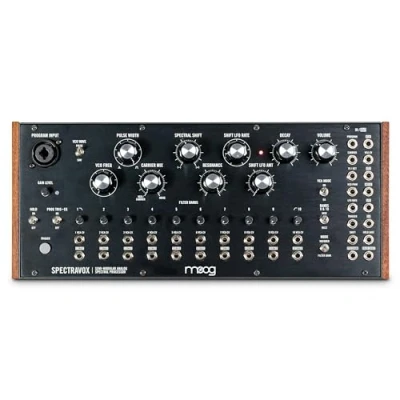 Imagen de MOOG Spectravox procesador espectral analógico semimodular con banco de filtros CV/vocoder, oscilador controlado por voltaje y salida auriculares