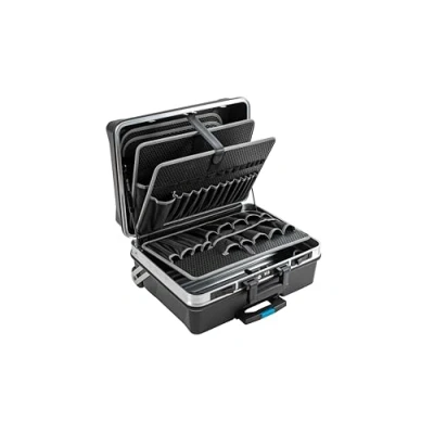 Imagen de B&amp;W Orca 115.05/P G Caja de herramientas con función carrito y puntales gas (caja polietileno alta densidad, volumen 42 L, 500 x 372 228 mm en el interior, sin herramientas)