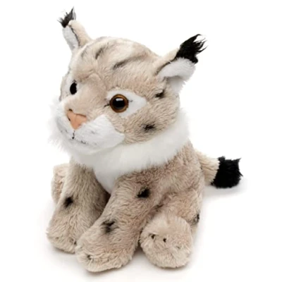 Imagen de Uni Toys Luchs Plushie 13 cm (Longitud) Gato de Peluche