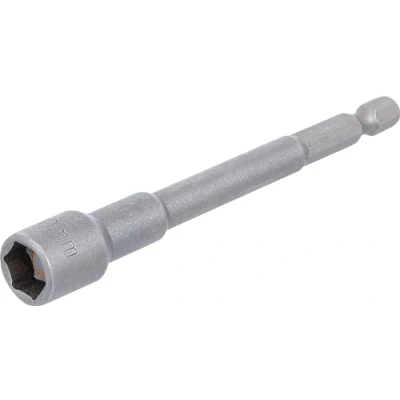 Imagen de BGS 2766 Llave de vaso hexagonal, extra larga para taladros eléctricos entrada 6,3 mm (1/4&quot;) 10