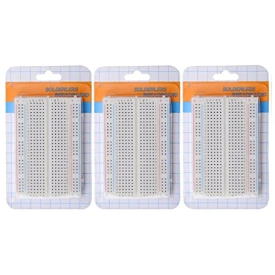 Imagen de HiLetgo 10pcs 400 Ties Mini Solderless Breadboard Universal Contacts Points Prototyping Shield for Electronics Testig DIY