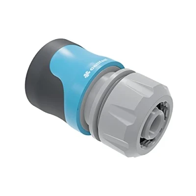 Imagen de Cellfast Conector rápido conexión pasante SAFETOUCH Ideal™ de 2 Extremos Manguera 1/2&quot; 5/8&quot;, fácil Montaje, plástico ABS, 50 632