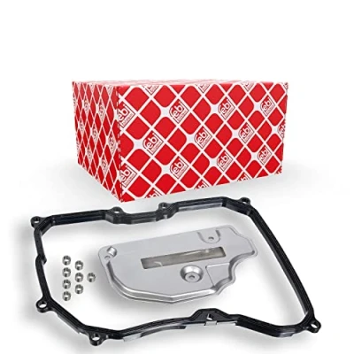 Imagen de FEBI BILSTEIN 106100 Kit filtro hidrtáulico, caja automática con junta VOLKSWAGEN: Jetta 3, Golf Plus / Crossgolf, AUDI: A3 Sportback, SEAT: Altea