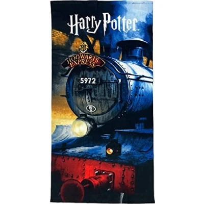 Imagen de Arlis toalla de playa o baño Harry Potter (toalla Potter)