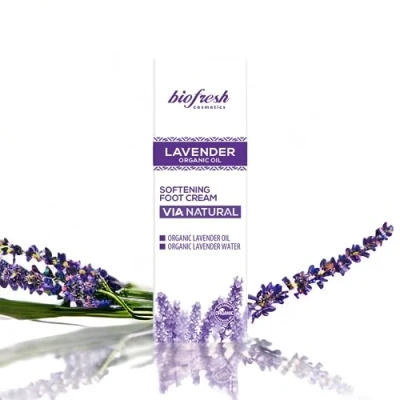Imagen de Crema suavizante para pies con aceite de Lavanda orgánico 75ml
