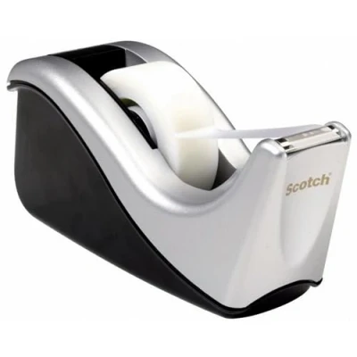 Imagen de Scotch Desktop Tape Dispenser Two Tone Silvertech